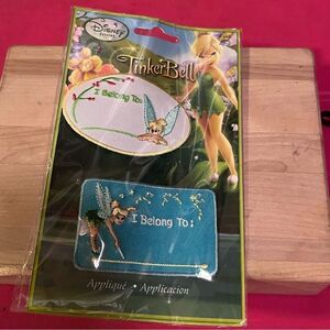 Disney Tinkerbell Aplique “I Belong to” Patches